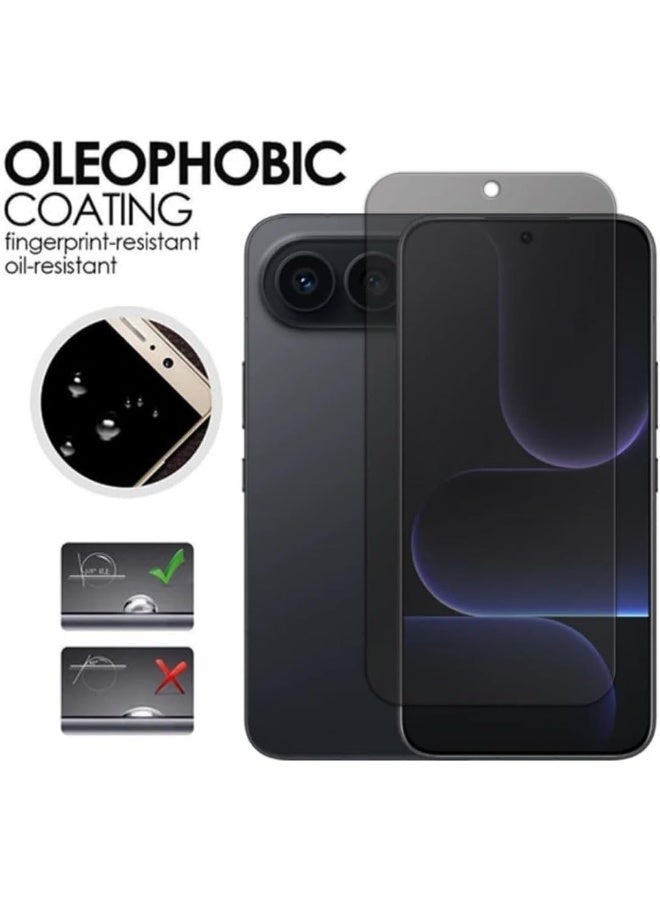 3-Pack Privacy Screen Protector for Honor 500 Pro 5G, 360° Anti-Peeping Tempered Glass Film 【Bubble and Dust-Free】 9H Scratch-Resistant  Shatterproof Film - Image 5